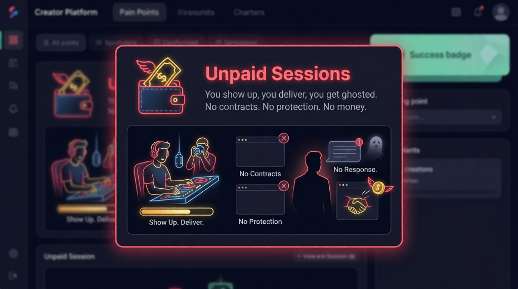 Unpaid Sessions